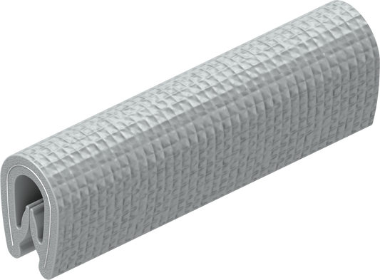 5 m Kantenschutz Kantenschutzprofil Dichtprofil KB 1- 2 mm PVC silber 1C10-04-02