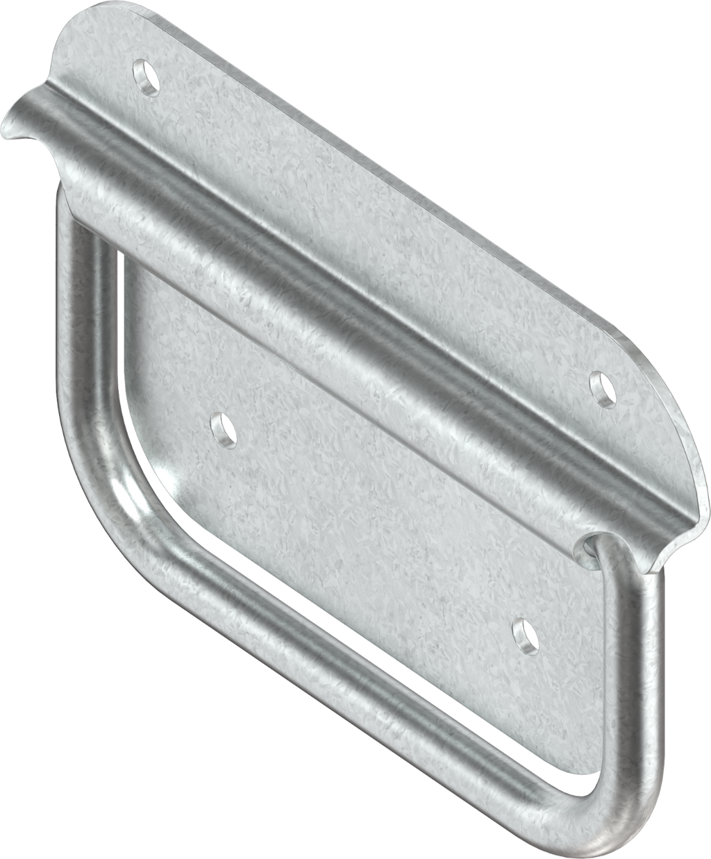 2x Haltegriff Tragegriff Kistengriff Handgriff 97x59 Stahl verzinkt 6C40-U46