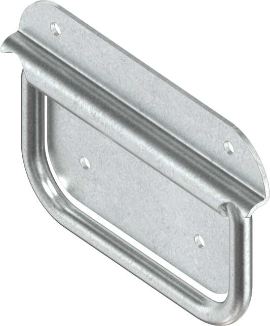 2x Haltegriff Tragegriff Kistengriff Handgriff 97x59 Stahl verzinkt 6C40-U46