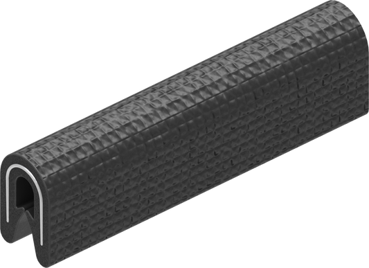 5 m Kantenschutz Kantenschutzprofil Dichtprofil KB 1 mm PVC schwarz 1C10-03