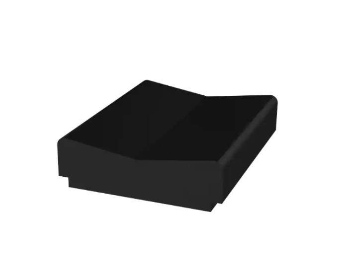 1x m Rolle Moosgummi Selbstklebend 8x2 Zellkaukautschuk EPDM Weiß 1C16-4022