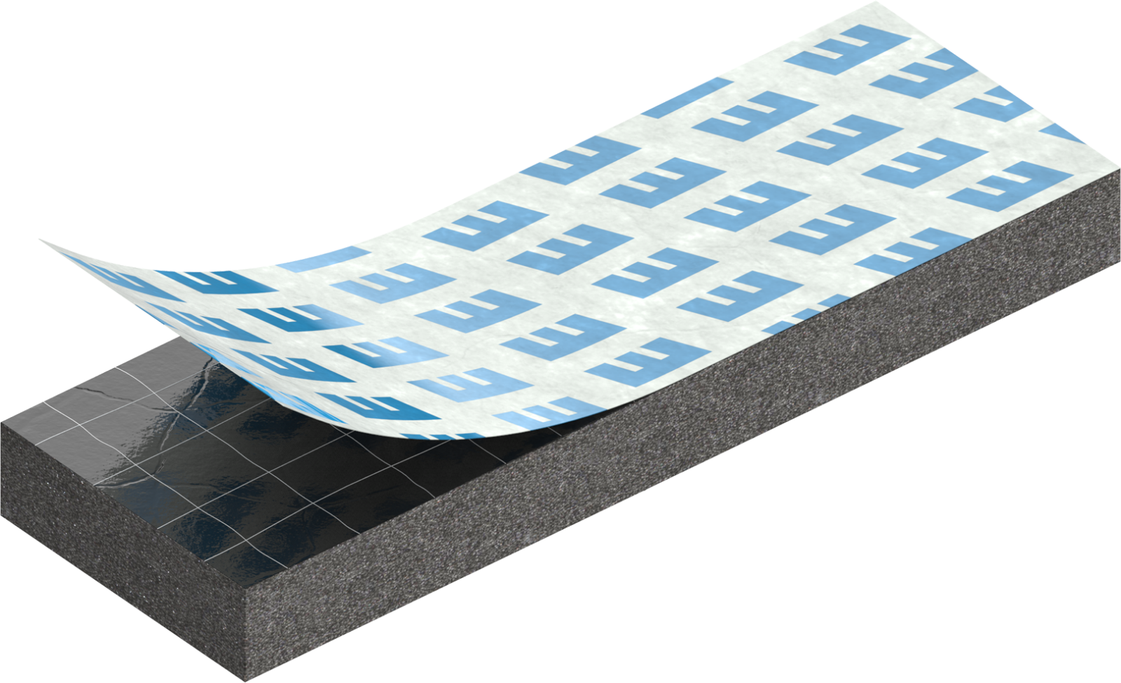 10 m Rolle Moosgummi Selbstklebend 10x2 mm Zellkaukautschuk EPDM schwarz 1C16-12
