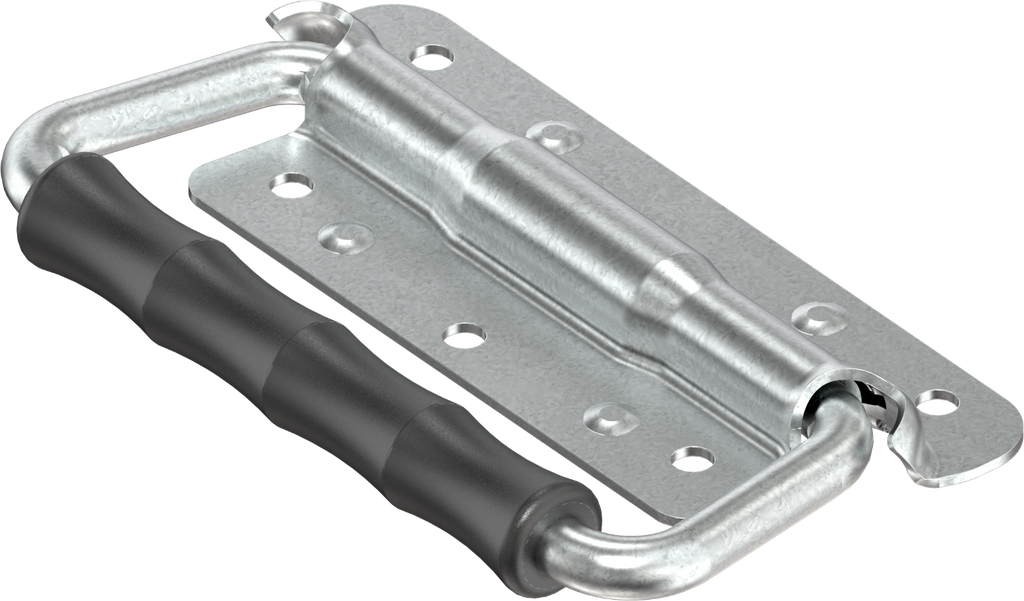 2x Haltegriff Tragegriff Kistengriff Handgriff 125x68 Stahl verzinkt 6C40-U34-JQ