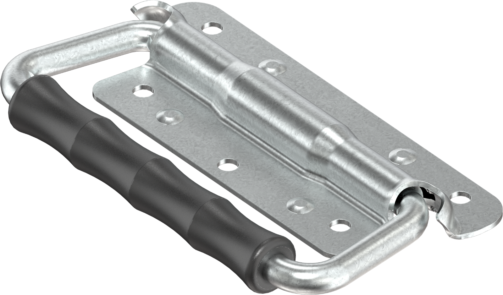 2x Haltegriff Tragegriff Kistengriff Handgriff 125x68 Stahl verzinkt 6C40-U34-JQ