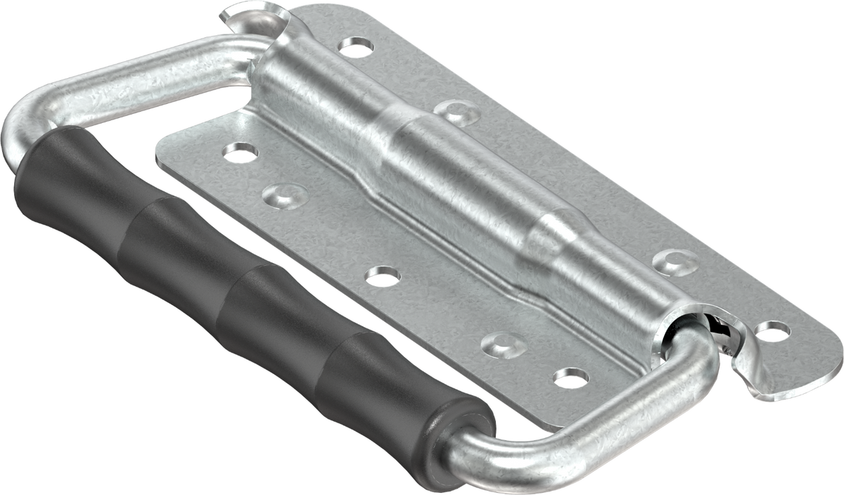 2x Haltegriff Tragegriff Kistengriff Handgriff 125x68 Stahl verzinkt 6C40-U34-JQ
