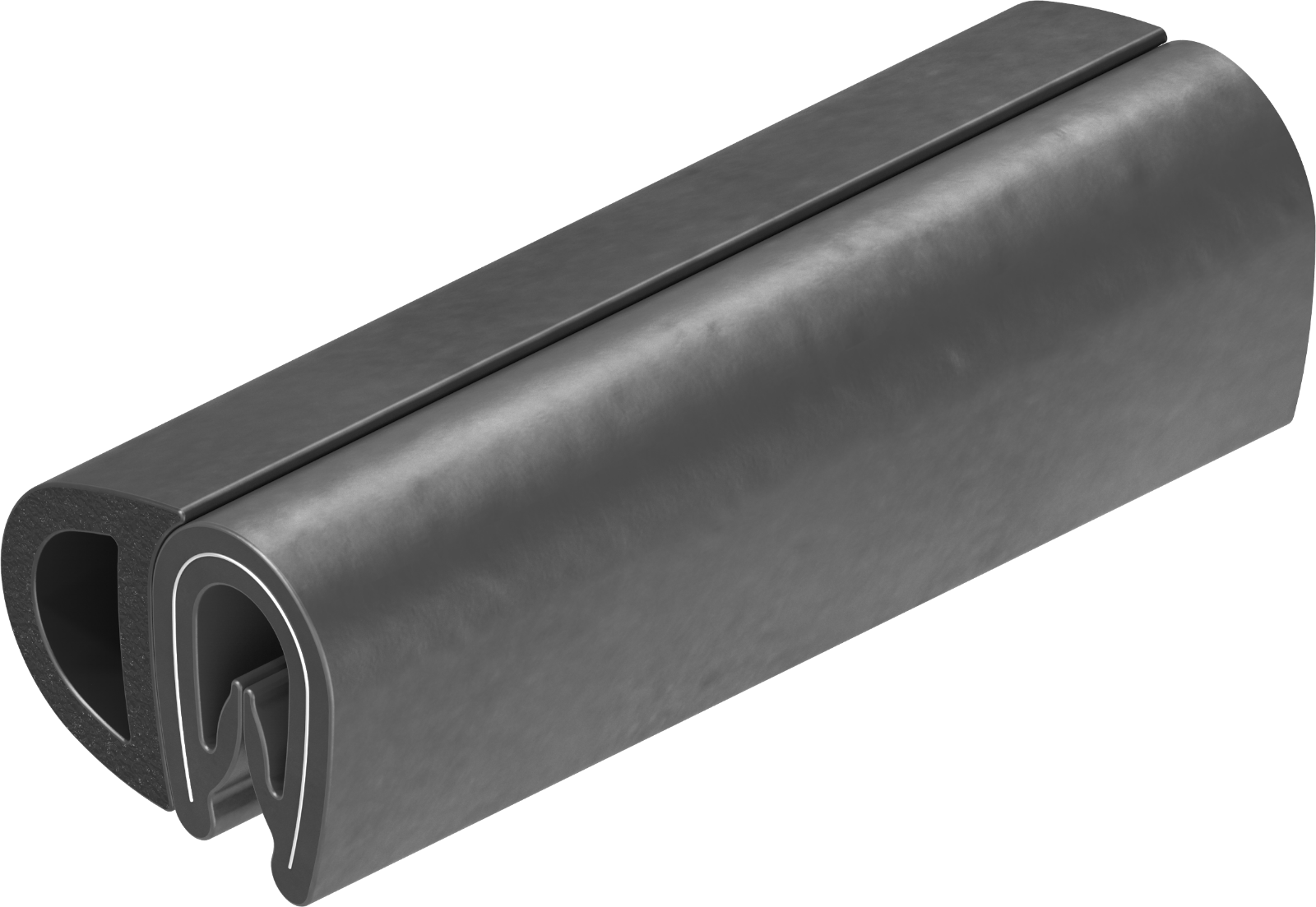 5 m Dichtungsprofil Dichtprofil Kantenschutz EPDM PVC schwarz KB 1 - 2mm 1C11-20