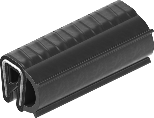 1 m Dichtungsprofil Dichtprofil Kantenschutz EPDM schwarz KB 0,8- 2,5 mm 1C11-09