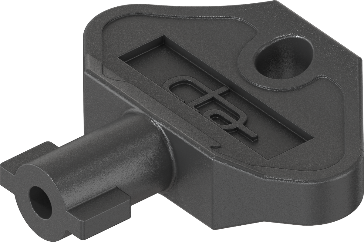 1x Dornschlüssel Steckschlüssel Doppelbart 3 mm Schaltschrankschlüssel 1C04-34