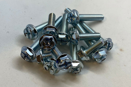 Sperrzahn-Schraube 8,8 verzinkt M6x20 Sechskantschraube mit Flansch 277-04