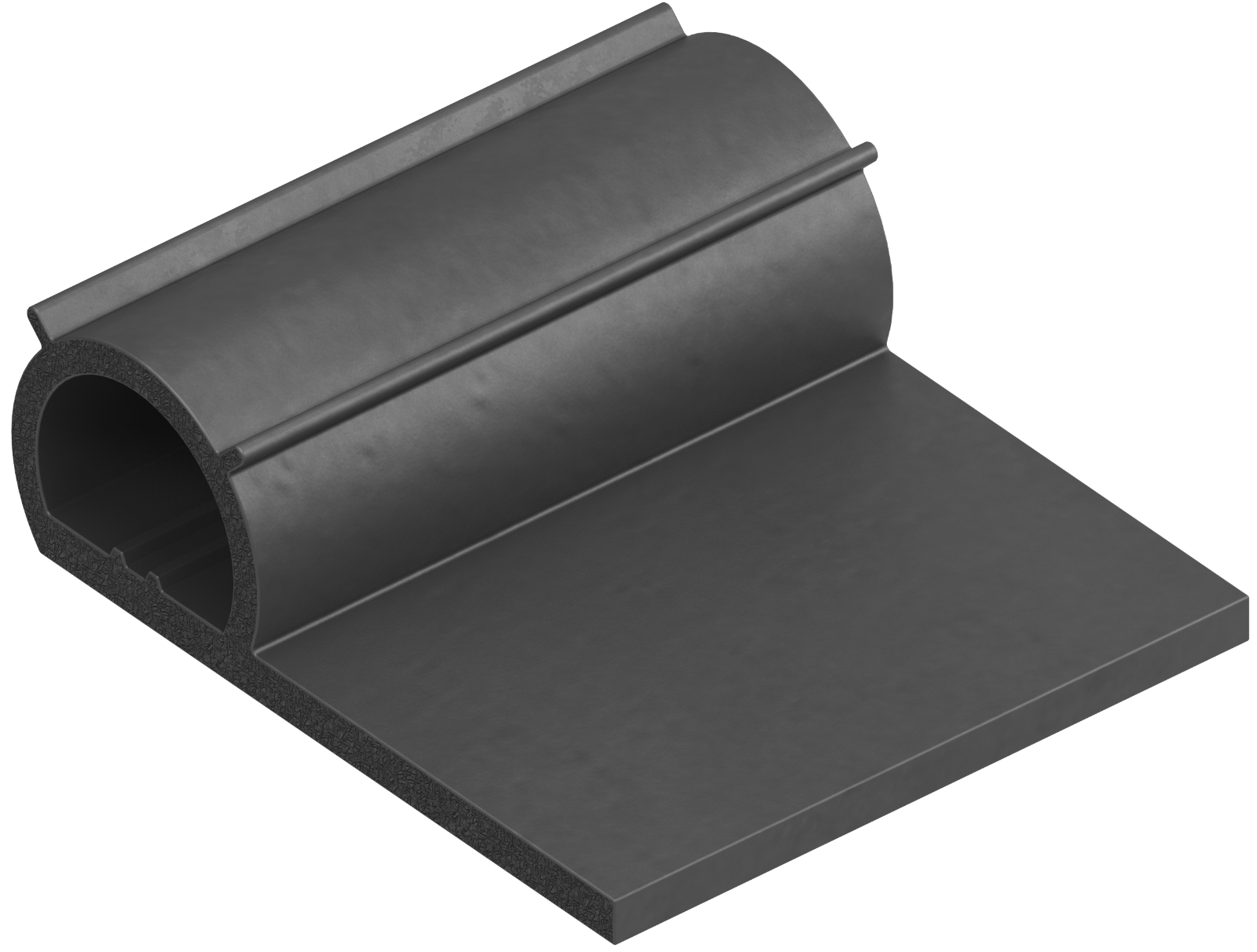 1m Dichtungsprofil Dichtprofil Notenprofil Dichtlippe Keder EPDM schwarz 1C38-10