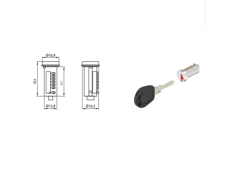 5x Steckzylinder 4x Schlüssel System 3 ,gleichschließend Wohnwagen 9850-U100