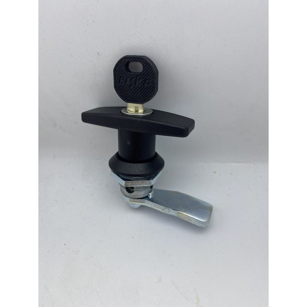 Cam lock, with T-handle, cam height 18 mm, lockable, die-cast zinc black (1C00-718) – view 4