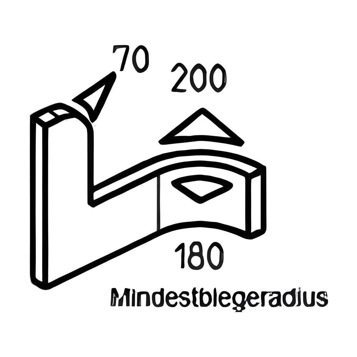 Klemmprofil mit Dichtkopf EPDM, Klemmbereich 1–3 mm, schwarz (1C11-35) – Ansicht 2