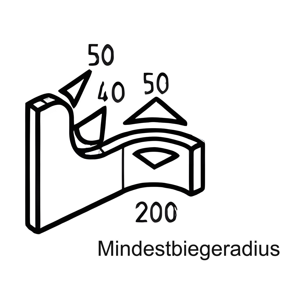 Klemmprofil mit Dichtkopf EPDM, Klemmbereich 1–3,5 mm, schwarz (1C11-12)
