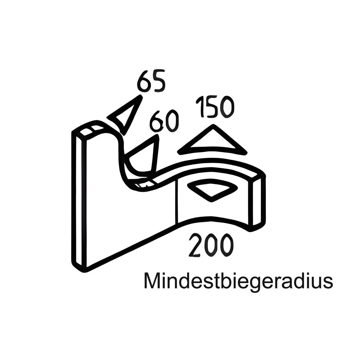Klemmprofil mit Dichtkopf EPDM, Klemmbereich 1–3 mm, schwarz (1C11-33)