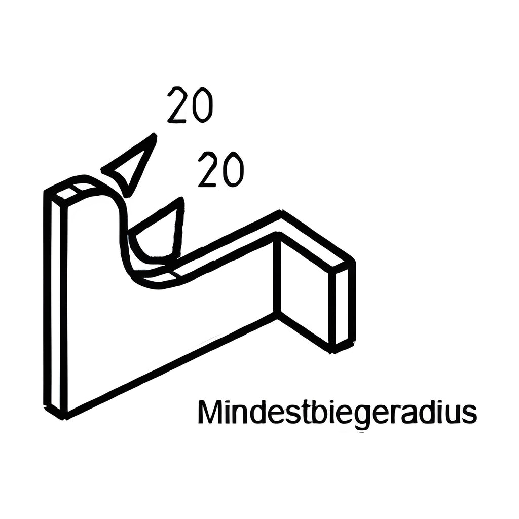 Türdichtung mit Lippe EPDM, Klemmkanal 8 mm, schwarz (1C38-01) – Ansicht 2