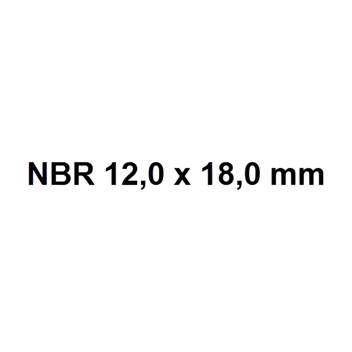 Kraftstoffschlauch NBR, Ø 12,0 × 18,0 mm (1C17-09) – Ansicht 2