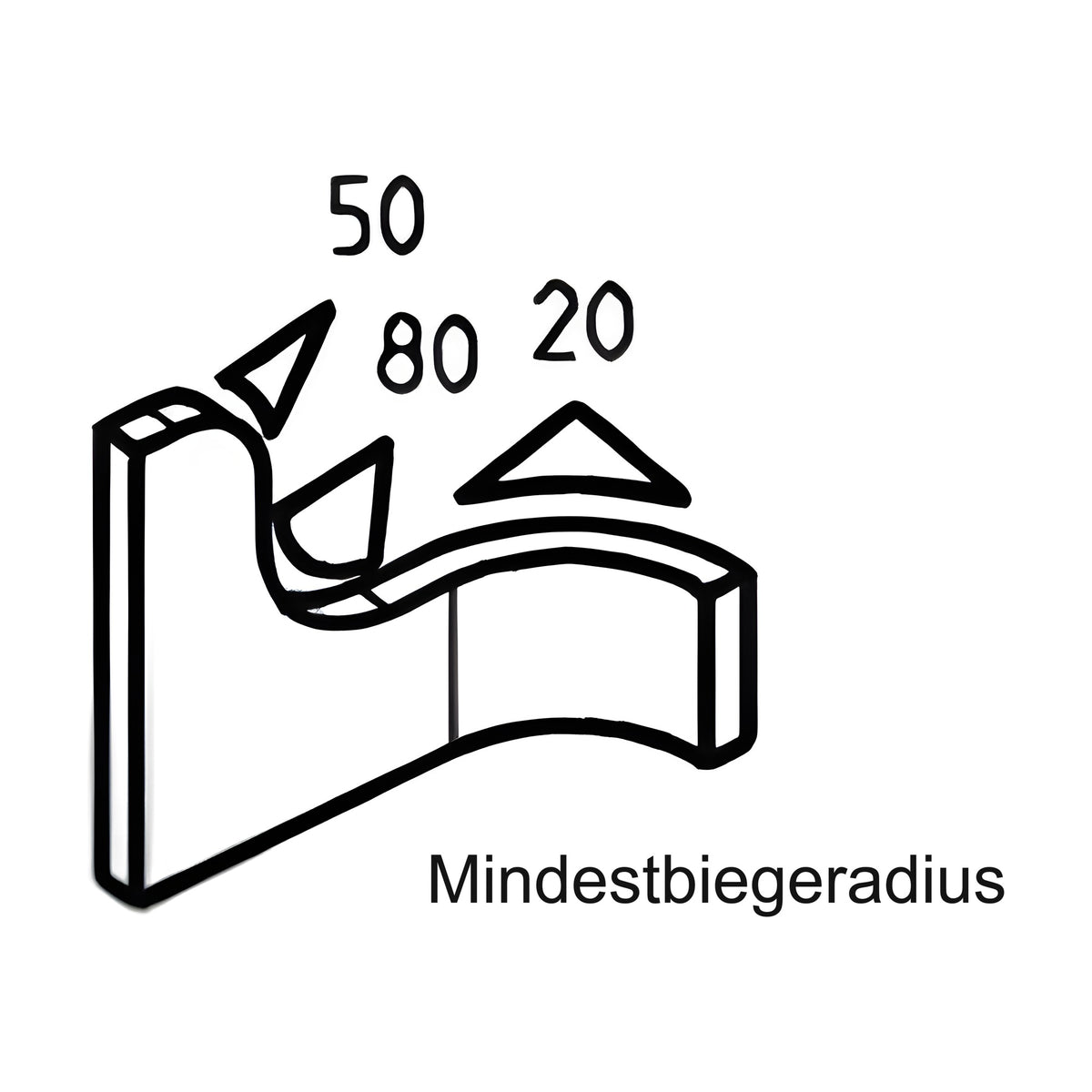 Klemmprofil mit Dichtkopf EPDM, Klemmbereich 0,8–2,5 mm, schwarz (1C11-10)