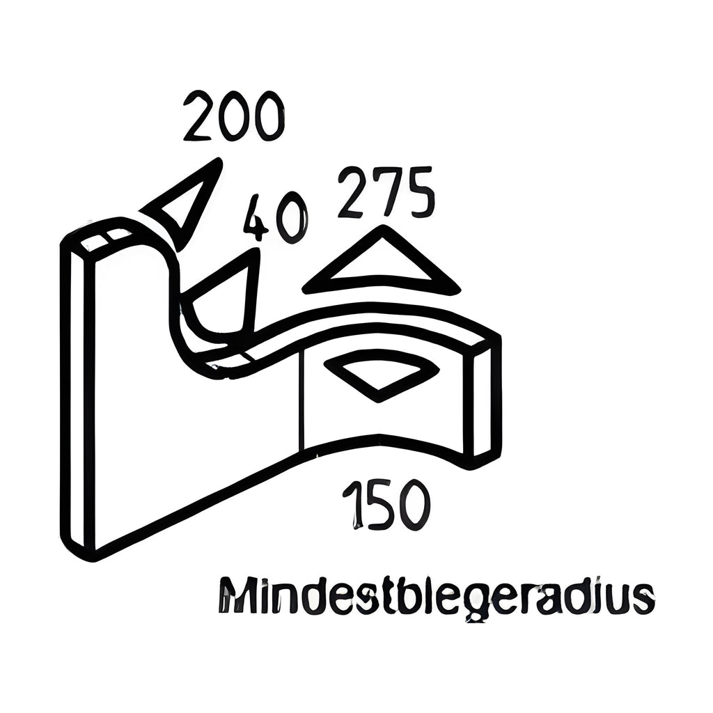 Klemmprofil mit Dichtkopf EPDM / PVC, Klemmbereich 1–4 mm, schwarz (1C11-26) – Ansicht 2
