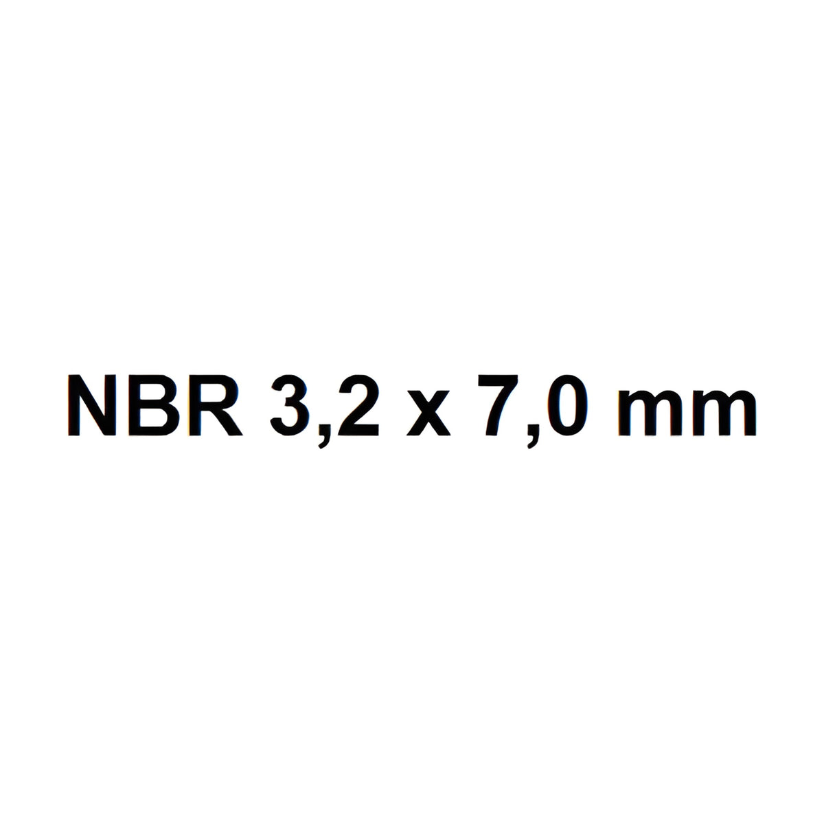 Kraftstoffschlauch NBR, Ø 3,2 × 7,0 mm (1C17-00) – Ansicht 2