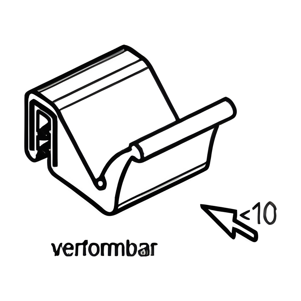 Klemmprofil mit Dichtkopf EPDM, Klemmbereich 1–3 mm, schwarz (1C11-35) – Ansicht 3