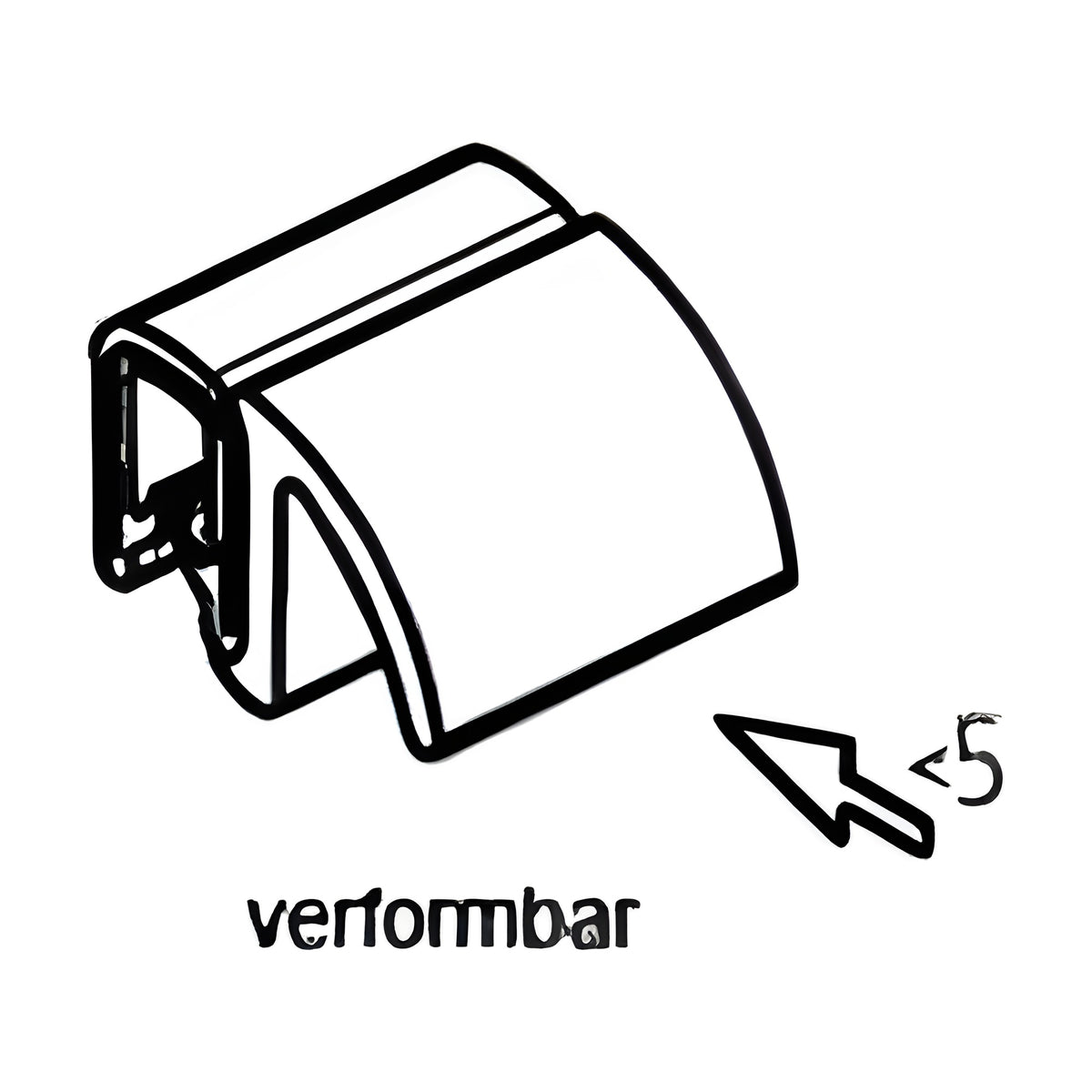 Klemmprofil mit Dichtkopf EPDM / PVC, Klemmbereich 1–4 mm, schwarz (1C11-17) – Ansicht 3