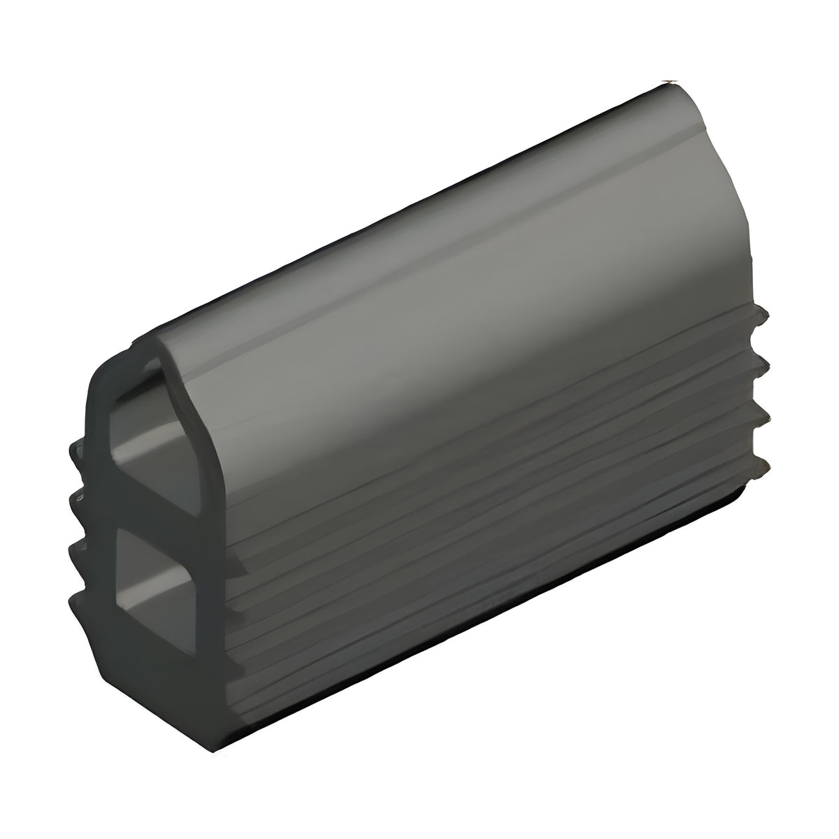 Türdichtung mit Lippe EPDM, Klemmkanal 8 mm, schwarz (1C38-01)