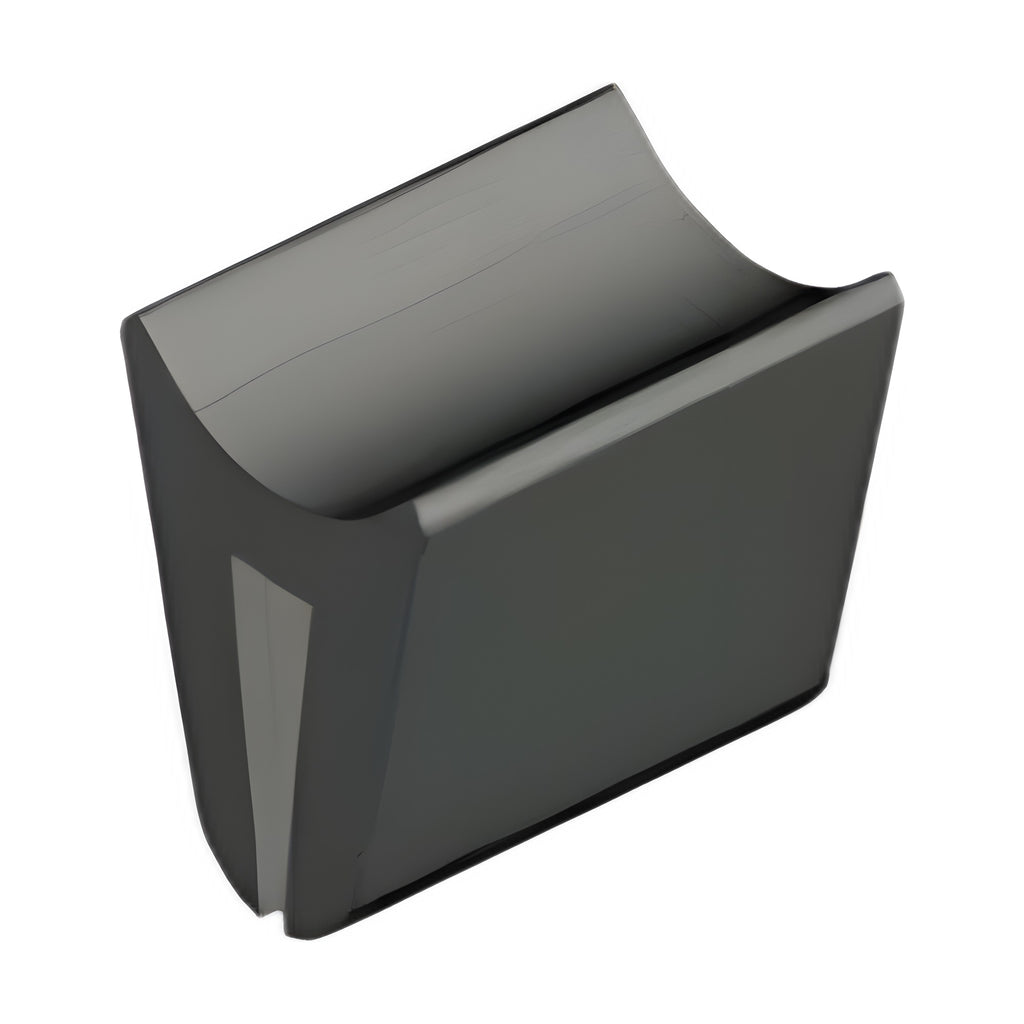 Kantenschutzprofil EPDM, Klemmbereich 3–4 mm, schwarz (1C38-07)