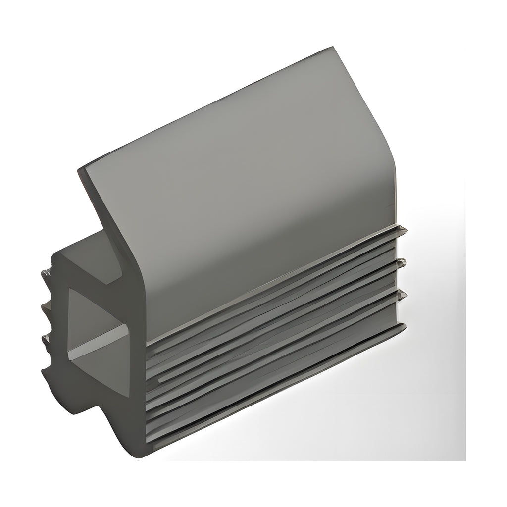 Lippenprofil EPDM, Klemmkanal 10 mm, schwarz (1C03-04)