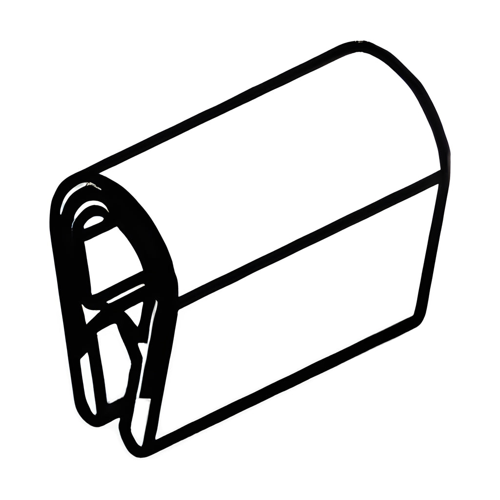 Kantenschutzprofil mit Stahlkern PVC, Klemmbereich 1–4 mm, schwarz (1C10-08)