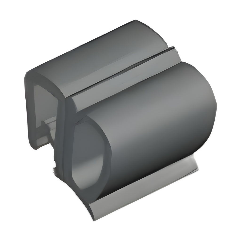 Klemmprofil mit Dichtkopf EPDM / PVC, Klemmbereich 1–4 mm, schwarz (1C11-23)