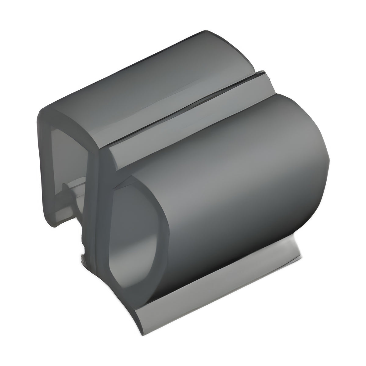 Klemmprofil mit Dichtkopf EPDM / PVC, Klemmbereich 1–4 mm, schwarz (1C11-23)