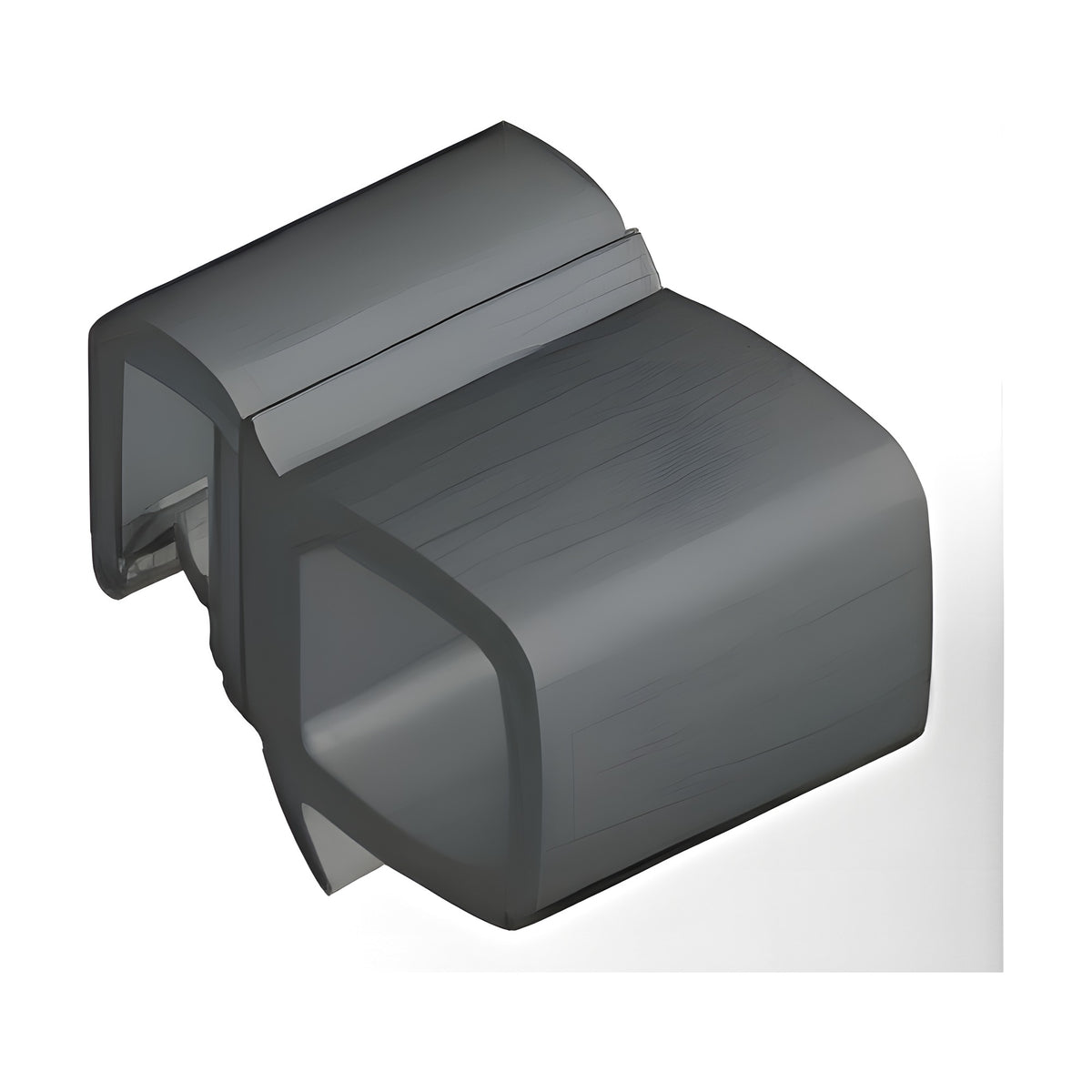 Klemmprofil mit Dichtkopf EPDM / PVC, Klemmbereich 1–4 mm, schwarz (1C11-26)