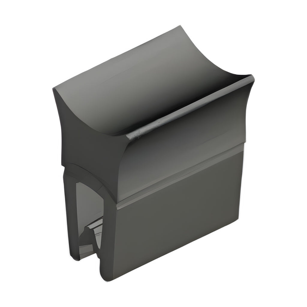 Klemmprofil mit Dichtkopf EPDM / PVC, Klemmbereich 1–4 mm, schwarz (1C11-21)