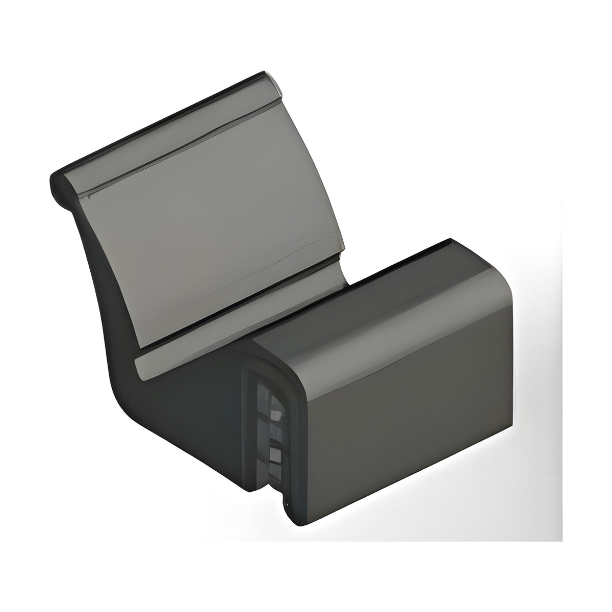 Klemmprofil mit Dichtkopf EPDM, Klemmbereich 1–3 mm, schwarz (1C11-35)