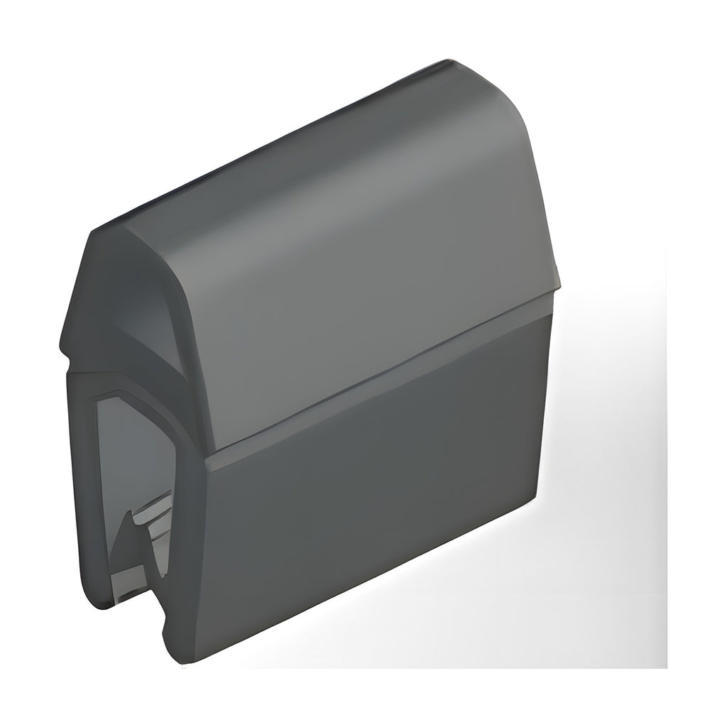 Klemmprofil mit Dichtkopf EPDM / PVC, Klemmbereich 1–4 mm, schwarz (1C11-18)