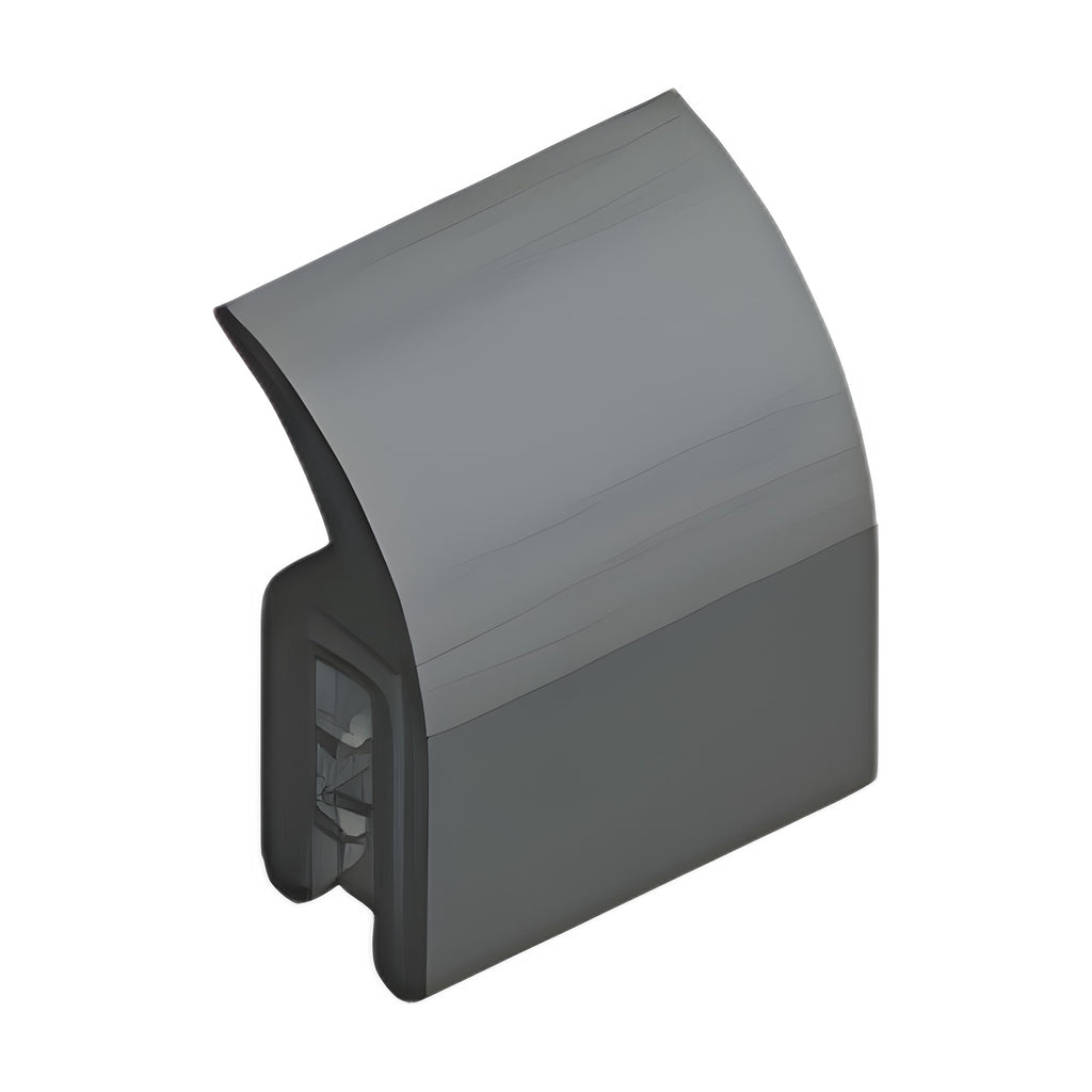 Klemmprofil mit Dichtkopf EPDM, Klemmbereich 1–3 mm, schwarz (1C11-29)
