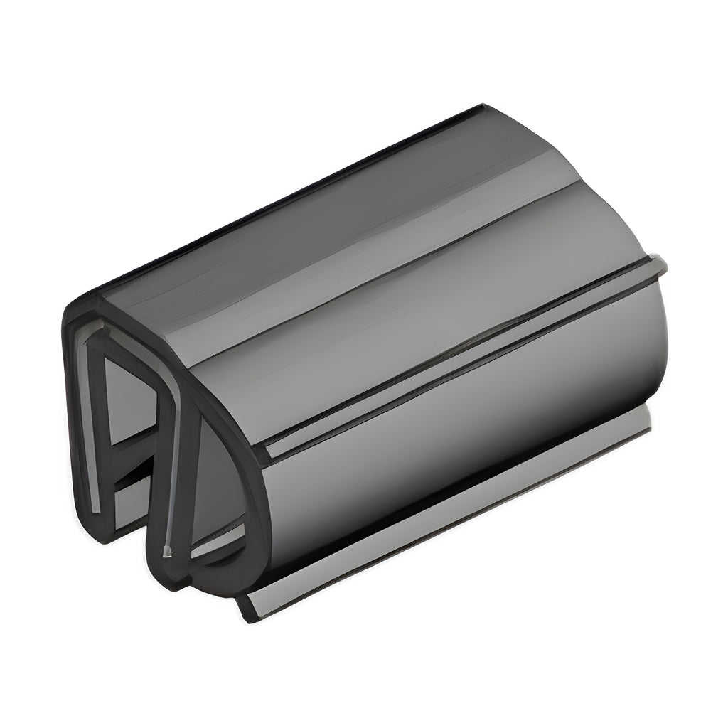 Klemmprofil mit Dichtkopf EPDM, Klemmbereich 0,8–2,5 mm, schwarz (1C11-09)
