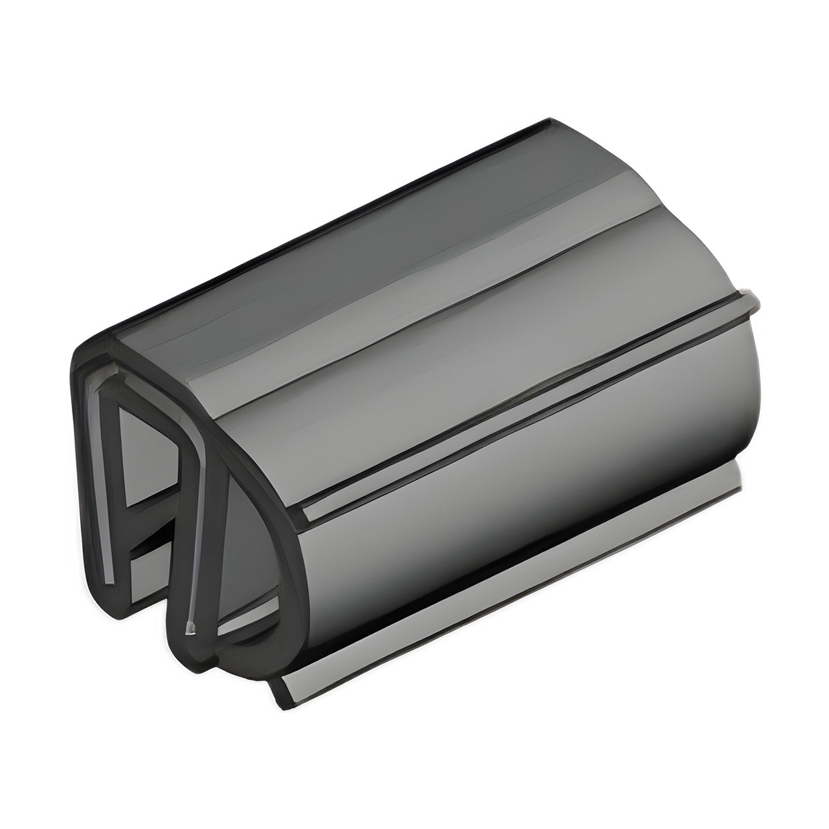 Klemmprofil mit Dichtkopf EPDM, Klemmbereich 0,8–2,5 mm, schwarz (1C11-09)