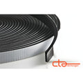 Self-adhesive EPDM sponge rubber tape, 20 × 5 mm, black (1C16-21)