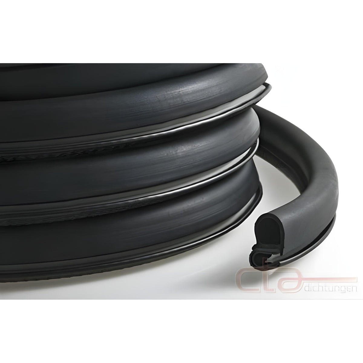 Klemmprofil mit Dichtkopf EPDM / PVC, Klemmbereich 1–4 mm, schwarz (1C11-19)