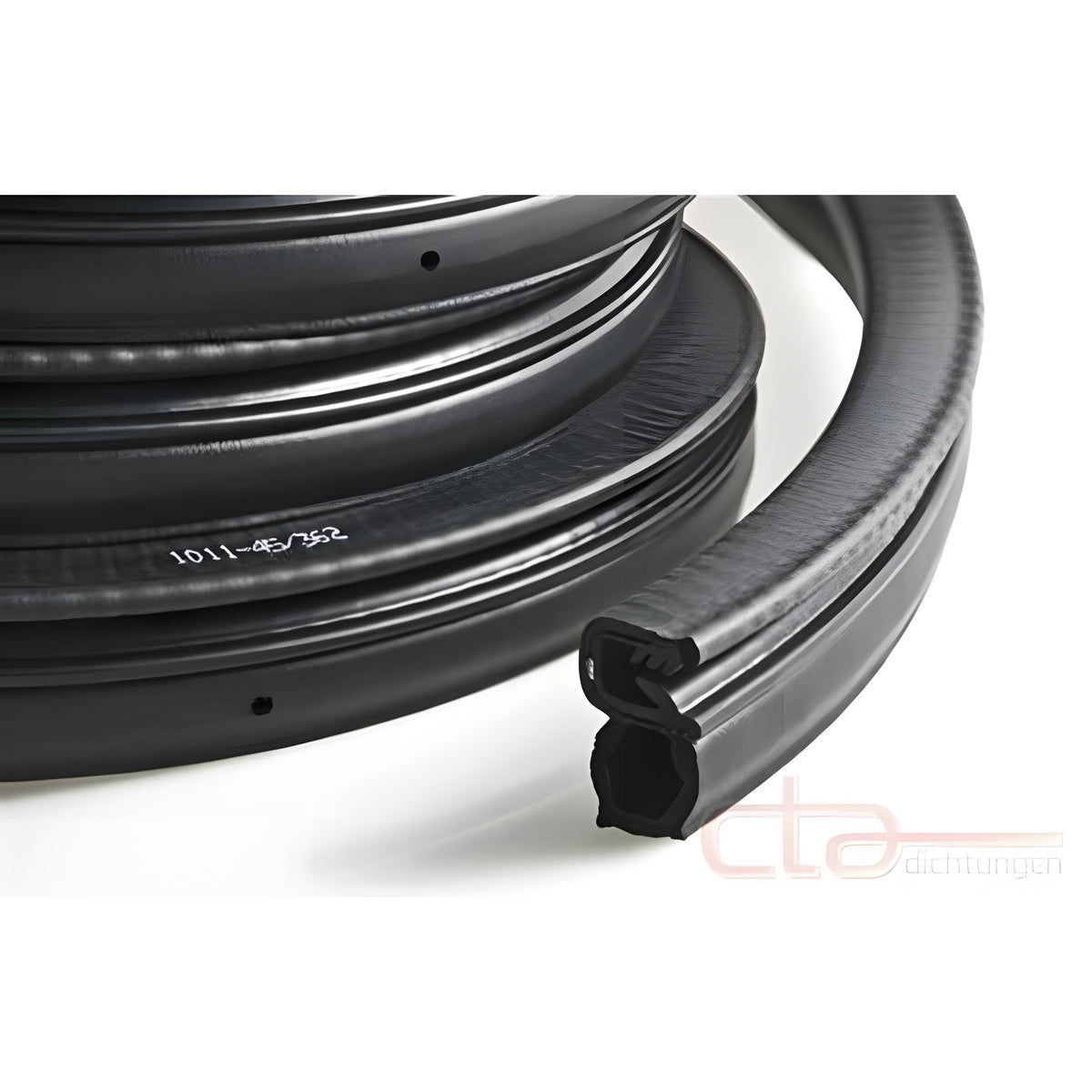 Klemmprofil mit Dichtkopf EPDM, Klemmbereich 3–5 mm, schwarz (1C11-45) – Ansicht 4