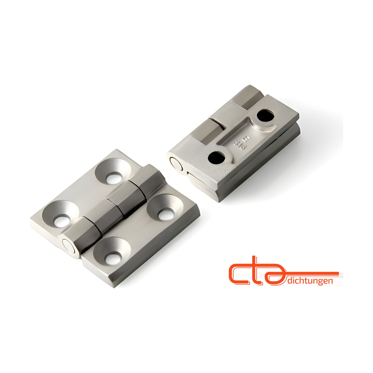 Surface-mounted hinge, 60 × 60 mm, stainless steel (1C56-U13-PH) – view 4