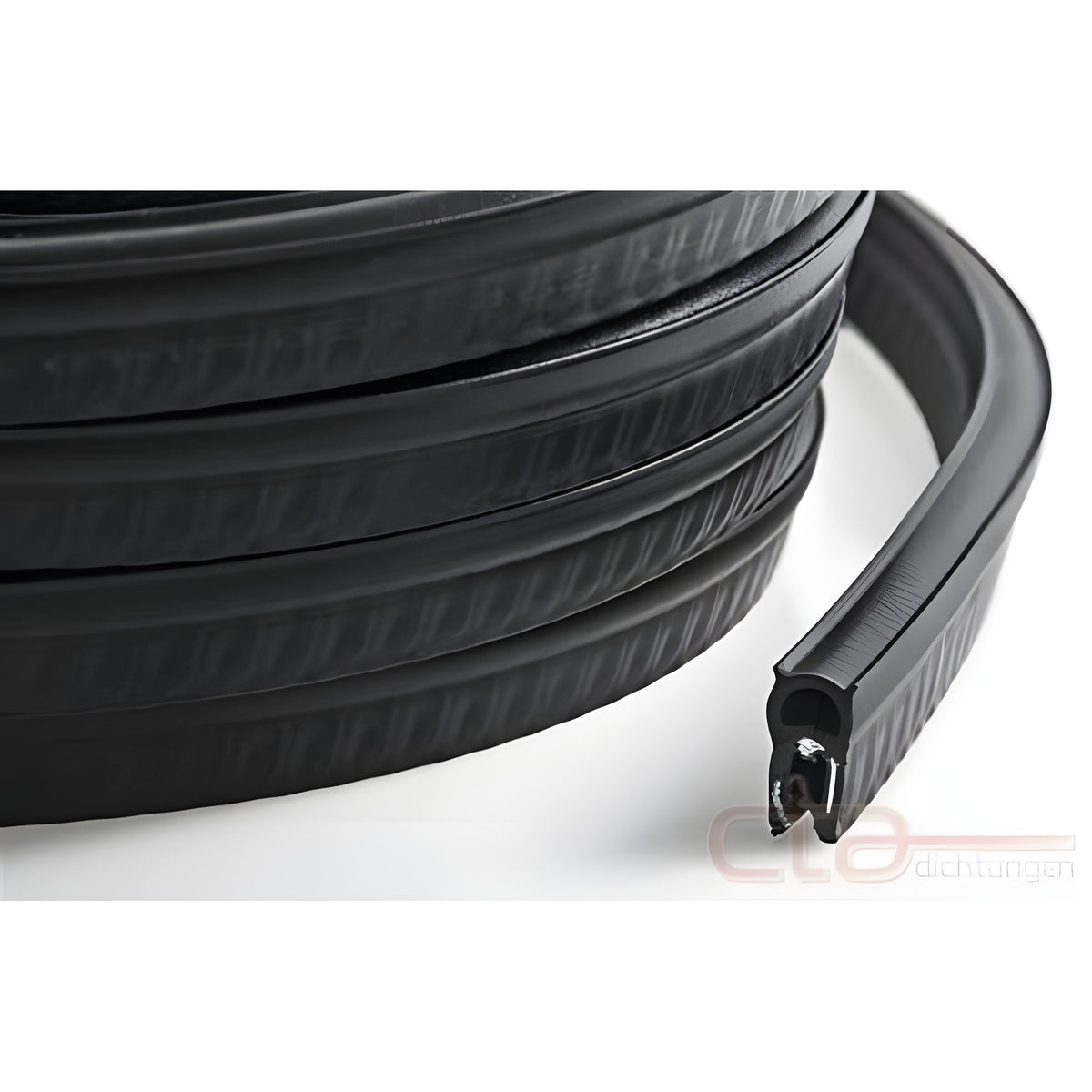 Klemmprofil mit Dichtkopf EPDM, Klemmbereich 3–5 mm, schwarz (1C11-49)