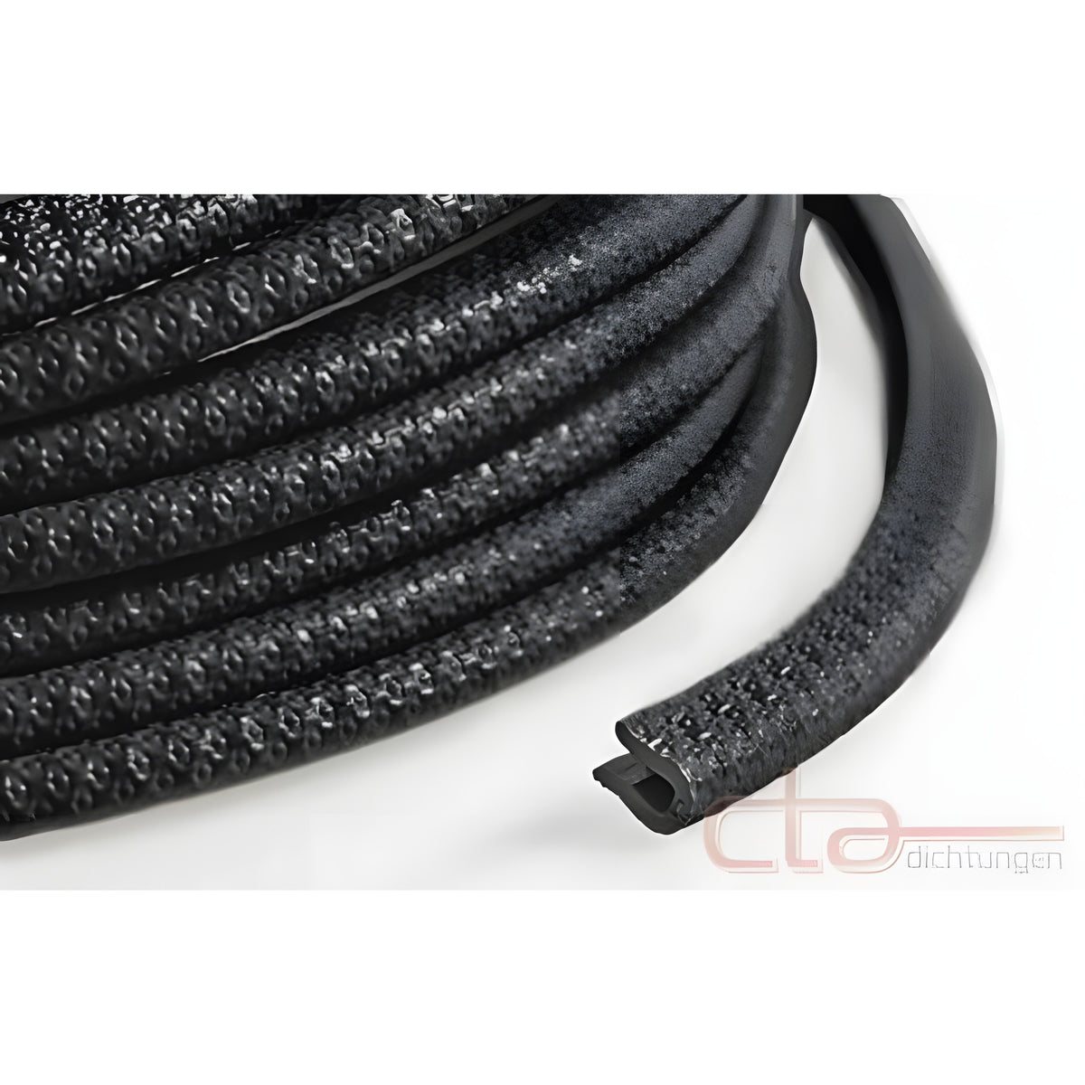 Kantenschutzprofil PVC, Klemmbereich 1 mm, schwarz (1C10-03)