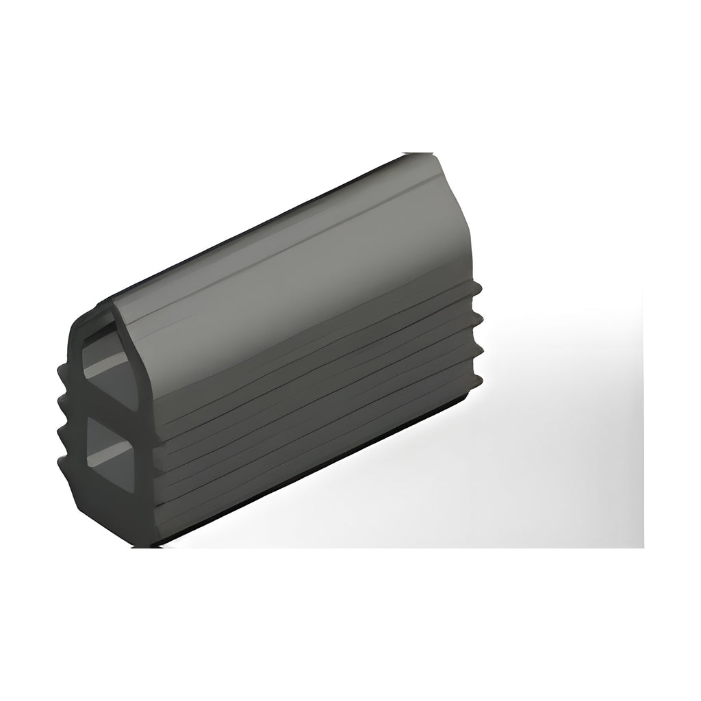 Türdichtung mit Lippe EPDM, Klemmkanal 8 mm, schwarz (1C38-01) – Ansicht 4