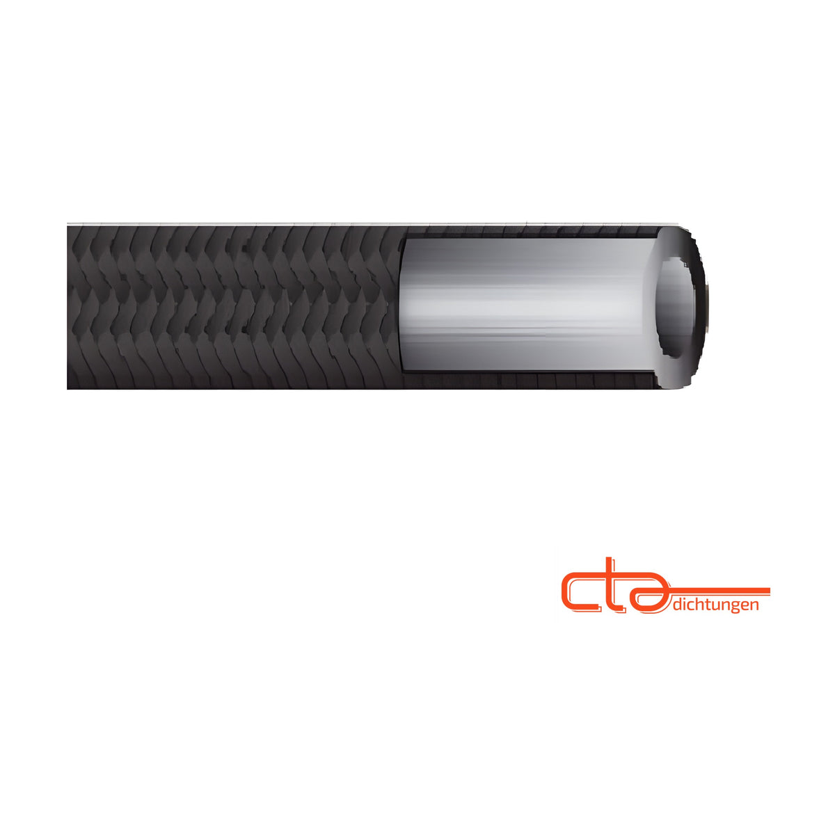 Kraftstoffschlauch NBR, Ø 5,0 × 10,0 mm (1C17-03)